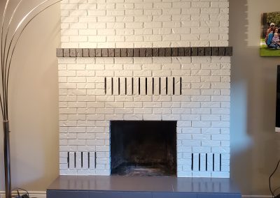 Fireplace painting