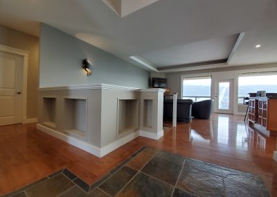 Interior painting project in the Okanagan