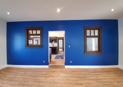 Interior painting project